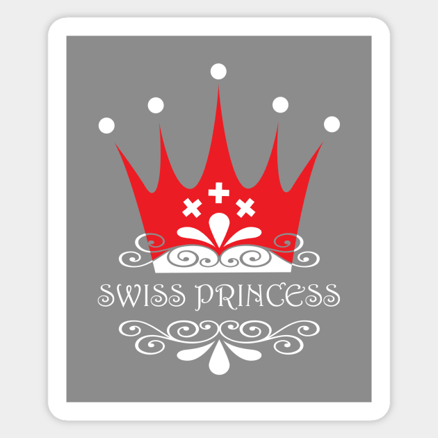 Proud Swiss Princess Sticker by AntiqueImages